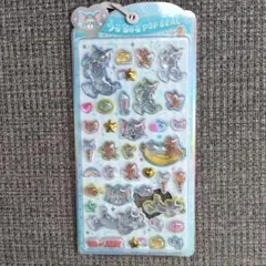 【週末限定価格】うるちゅるポップシール　トムとジェリー　トムジェリ