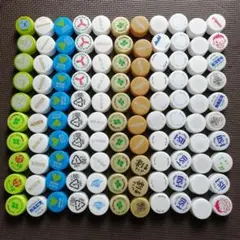 ペットボトルキャップ　110個