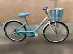 東京都　ブリヂストン　エコパル　22インチ　子供用自転車 ブルーのサムネイル