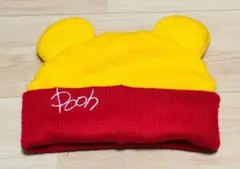 東京ディズニーリゾート プーさん　Pooh ニット帽 ビーニー 耳付きのサムネイル