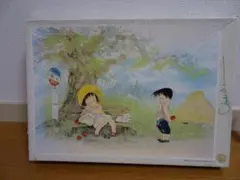 昭和レトロ 中島潔 うめ吉 ジグソーパズル 待ちぼうけ 1000ピース