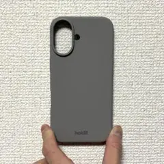 [holdit] iPhone16用シリコンスマホケース