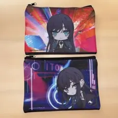 ジョージア Ado コラボ オリジナルクッションポーチ２点セット