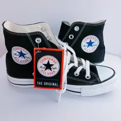 【新品、未使用】Converse All Star ハイカット ブラックのサムネイル