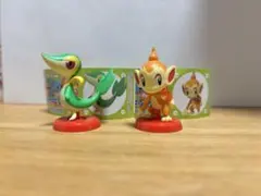 ポケモンチョコエッグ　ヒコザル　ツタージャ　2個セット