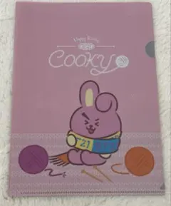 クリアファイル BT21 COOKY