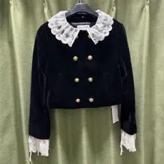 LILY BROWN スカラップビジューアタッチドジャケット