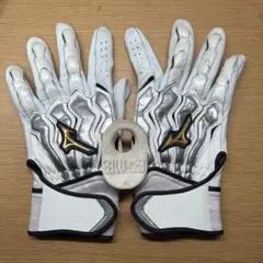 早い者勝ち　野球　ミズノプロバッティンググローブ手袋　プロヒッター付き