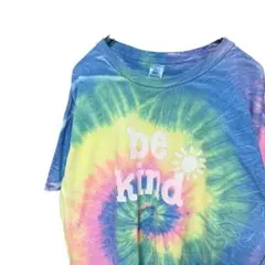 be kind colortane 半袖Tシャツ ブルー XL