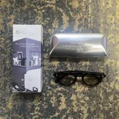 Sorry a bootleg program NOEL Raw ブラック Sorry a bootleg optical 8.0 1/2 NOEL raw / Black - Brown lens