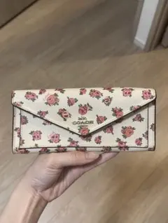 COACH 花柄 長財布