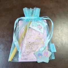 Little Twin Stars メモ帳とペンセット キキララ