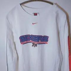 2001 76ers シクサーズ ナイキ センター スウッシュ 長袖