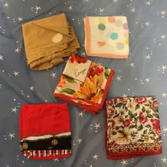ハンカチセット 5枚入り