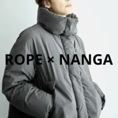 極美品✨23AW✨ROPE × NANGA フィルパワー760 ショートダウン
