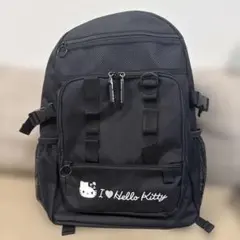 I ♥ Hello Kitty ブラックリュック