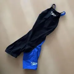 speedo 水着 140サイズ 黒/青
