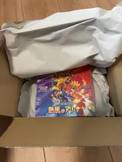 ポケモンカードゲーム 熱風のアリーナ　1BOX シュリンク付き