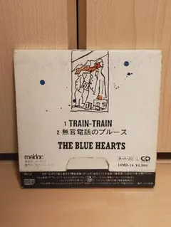 ザ・ブルーハーツ　トレイン・トレイン　レコード　帯付き　さ新品未開封 ザ・ブルーハーツ トレイン・トレイン レコード 帯付き さ新品未