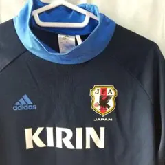 adidas サッカー日本代表 ジャージ 練習着 ハーフジップ TIRO M赤