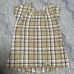 ブランシェス チェック柄 ワンピース 110