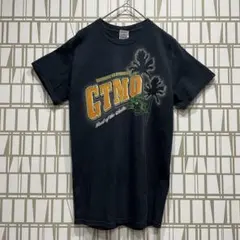 古着 GILDAN ★ 半袖Tシャツ ブラック 黒色 プリントTシャツ オシャレ