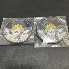 ジョジョ ジョジョワールド 原作 ホログラム 缶バッジ ソルベ