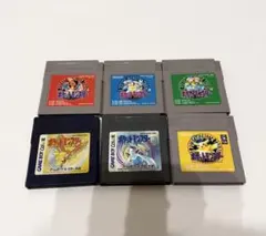 レア！ゲームボーイ ポケモンソフト6本セット！