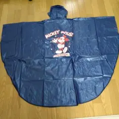 ミッキーマウス ポンチョ ネイビー 東京ディズニーランド