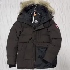 美品✨カナダグース CARSON PARKA 2way ダウン ブラウンSサイズ