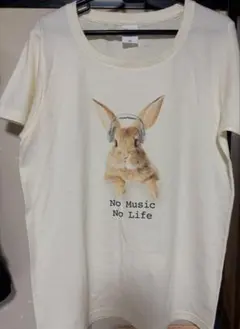 Printstar ウサギ プリントTシャツ WL