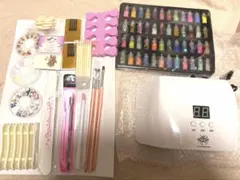 ネイルセット　@ほぼ未使用のサムネイル