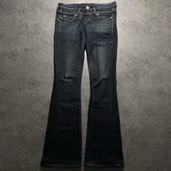 00s edwin flared denim bootcut Y2K ロング丈