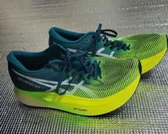 [アシックス] METASPEED SKY+ 青/黄　24.5cm