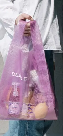 ディーン&デルーカ　ショッピングバッグ EVAブルーベリー