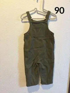 shein カーキサロペット　90 18-12M