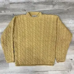 古着 90-00年代 L.L.Beanエルエルビーン アランニットセーター