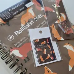 デルフォニックス　ロルバーン　25/26ダイアリー L　チャーム　シール　未開封