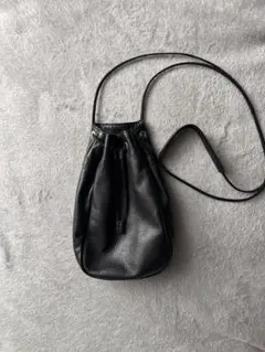 LEATHER BAG 巾着バッグ / PUBLIC TOKYOのサムネイル
