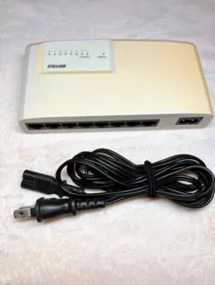 BUFFALO 8ポート スイッチングハブ LSW3−TX−8NP/WH