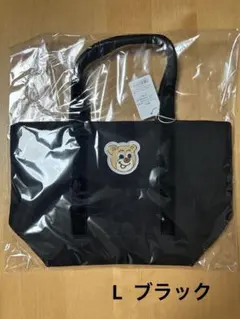フェイラー オールドテディ ワッペントートL ブラック　黒のサムネイル