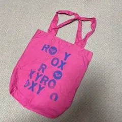 ROXY ピンク トートバッグ ロゴプリントのサムネイル