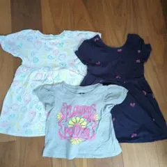 baby GAP ワンピース 2点 Tシャツ 1点 計3点セットのサムネイル