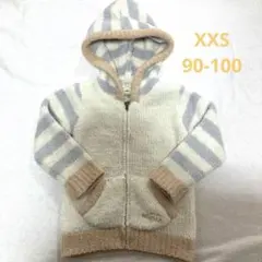 【美品】ジェラートピケ ジェラピケ キッズ パーカー XXS 90-100