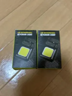 LED小型懐中電灯　COB ライト2個セット