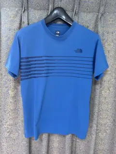 ノースフェイス　半袖Tシャツ　青