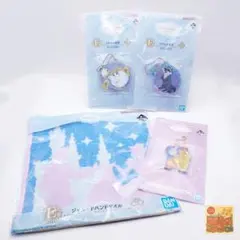 ディズニープリンセス タオル & アクリルキーホルダー セット Disneyくじ