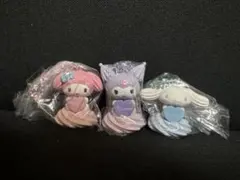 サンリオキャラクターズ　ホイップクリームマスコット　3個セット