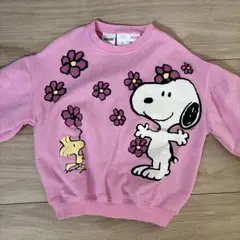 ZARA キッズ　スヌーピー トレーナー 110cm