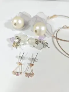 ピアス 4点セット